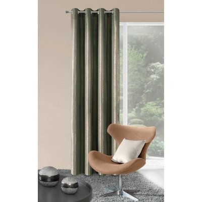 HOTOVÝ ZÁVĚS NELA 140X250 CM HNĚDÁ – Hledejceny.cz