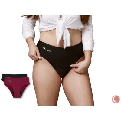 LUNA+ menstruační kalhotky černá M – Zboží Dáma