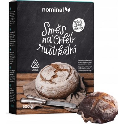 Nominal Natural Směs na pečení rustikálního pečiva bez lepku 0,5 kg – Hledejceny.cz