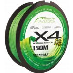 Mistrall šňůra Shiro braided line X4 150m 0,28mm fluo – Zbozi.Blesk.cz