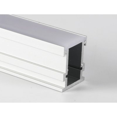 SJ-Tec Podlahový profil stříbrný mléčný SJ-ALP2621 1 m – Zboží Mobilmania