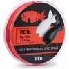 Rybářské lanko Spomb Šňůra Braid Red 300m 0,18mm 9kg