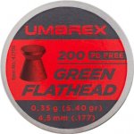 Diabolky Umarex Green Flathead Pb Free 4,5 mm 200 ks – Zboží Mobilmania