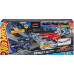 Mattel JDY16 Hot Wheels Racing závodní dráha Formule 1 a 3 autíčka 1:64 – Zboží Mobilmania