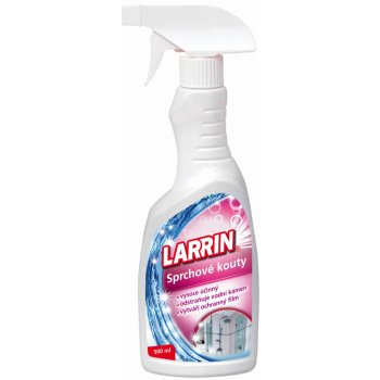 Larrin Sprchové kouty vysoce účinný čistící prostředek rozprašovač 500 ml