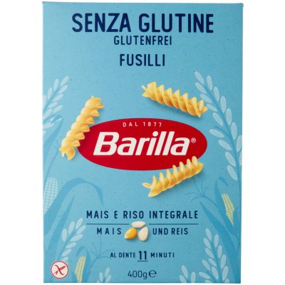 Barilla Fusilli bezlepkové 0,5 kg – Zboží Dáma
