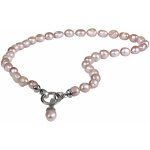 JwL Luxury pearls z pravých růžových perel JL0555 – Sleviste.cz