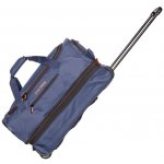 Travelite Basics Wheeled duffle S Navy/orange 64 l – Zboží Dáma