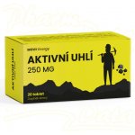 MOVit Energy Aktivní uhlí 250 mg 20 tablet – Hledejceny.cz