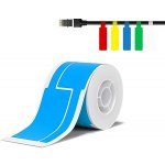 Niimbot štítky na kabely T 25x76mm 200ks Modré pro B21, B21S, B3, B1S – Zboží Živě