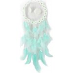 Lapač snů - Svítící - Zelený s mráčky – Zboží Dáma