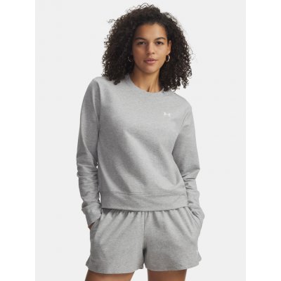 Under Armour Sport Terry Crew Šedá – Zboží Mobilmania