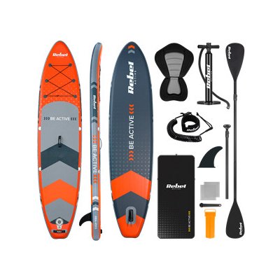 Paddleboard SUP REBEL ACTIVE RBA-4501-OR – Zboží Dáma