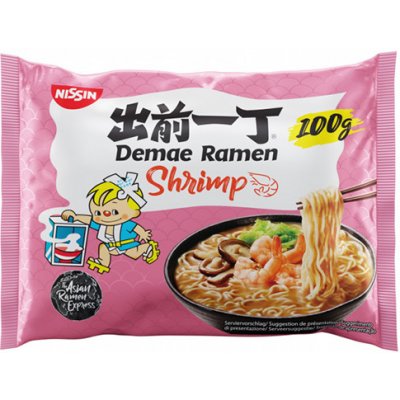 Nissin Instantní ramen s krevetovou příchutí 100 g – Zbozi.Blesk.cz