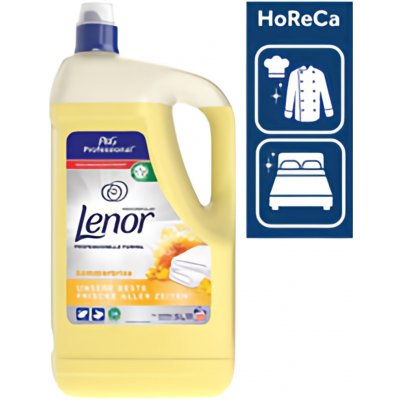 Lenor Professional Aviváž superkoncentrát Sommerbrise žlutá 5 l 200 PD