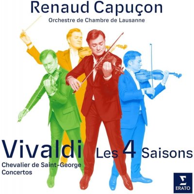 Vivaldi - Four Seasons Capucon Renaud Orchestre De Chambre.. CD – Hledejceny.cz