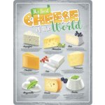 Nekupto Plechová cedule 30x40cm - The Best Cheese of the World – Hledejceny.cz