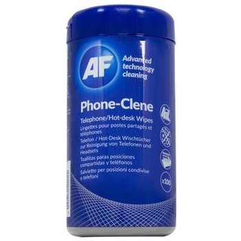 AF Phone-Clene Čistící hygienické ubrousky na telefony náhlavní soupravy 100 ks