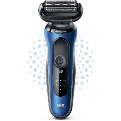 Braun Series 6 61-B1000s Wet & Dry Blue – Hledejceny.cz