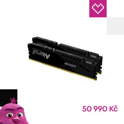 Kingston FURY Beast EXPO DDR5 128GB 5600MHz CL40 (2x64GB) KF556C40BBK2-128 – Zboží Živě
