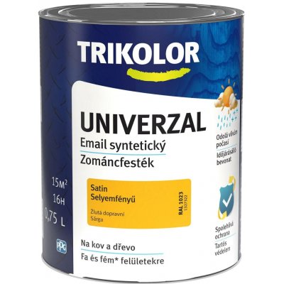 Trikolor Univerzal Email syntetický 2.5 l Čokoládová hnědá – Sleviste.cz