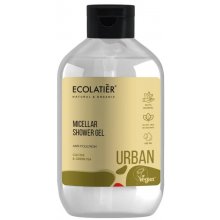 EcoLatier Urban micelární sprchový gel Kaktus a Zelený čaj 600 ml