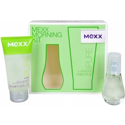 Mexx Pure woman EDT 15 ml + sprchový gel 50 ml dárková sada