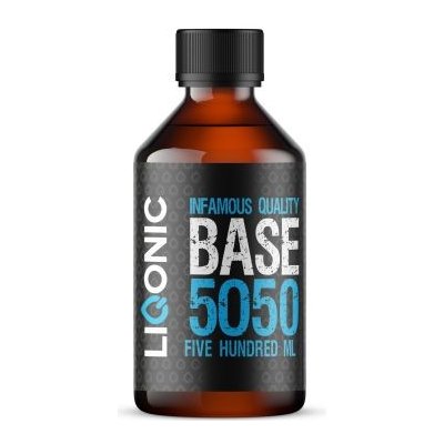 INFAMOUS LIQONIC MTL BÁZE PG50/VG50 500ml – Zboží Dáma