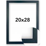 Fotorámeček Kiel Rozměr: 20 x 20 cm, Barva: Černá, Typ zasklení: Sklo – Hledejceny.cz