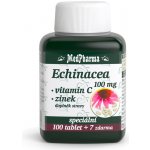 MedPharma Echinacea 100 mg + vitamín C + zinek 107 tablet – Hledejceny.cz