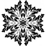 Artremiss Mandala plastová šablona 008 C 14,5x14,5cm – Zboží Dáma