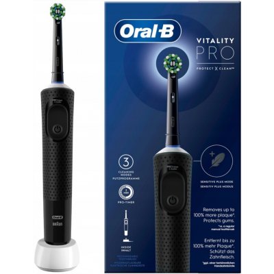 Oral-B Vitality PRO D103 Cross Black – Zbozi.Blesk.cz