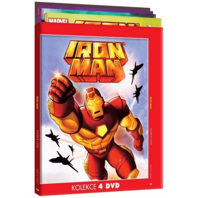 Iron Man 01-04 - kolekce papírový obal DVD – Zbozi.Blesk.cz