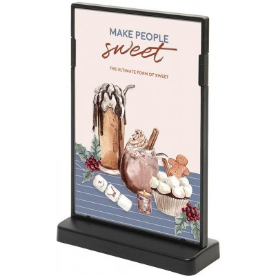 Jansen Display Menu stojánek Scritto typu T A6 118 x 170 mm – Sleviste.cz