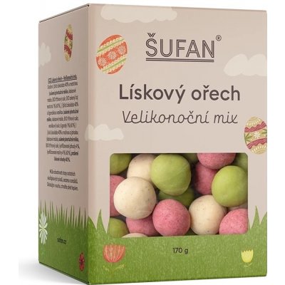 Šufan Lískový ořech Velikonoční mix 170 g – Sleviste.cz