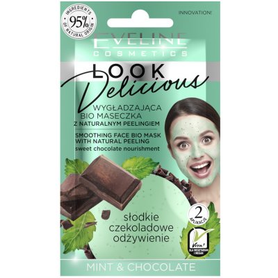 Eveline Cosmetics Look Delicious Mint & Chocolate maska s čokoládou 10 ml – Zboží Mobilmania