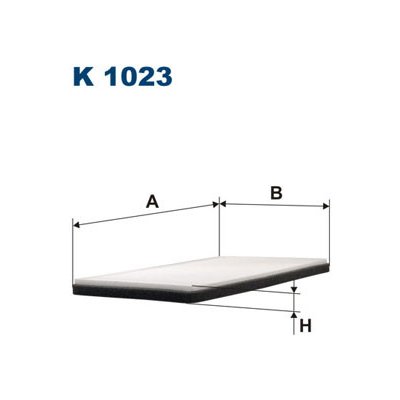 FILTRON Filtr, vzduch v interiéru K1023