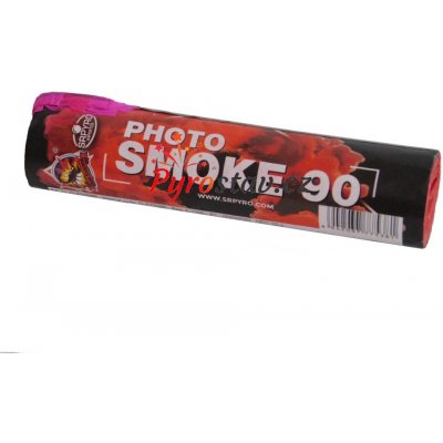 Srpyro Dýmovnice PHOTO SMOKE 90 červená – Hledejceny.cz