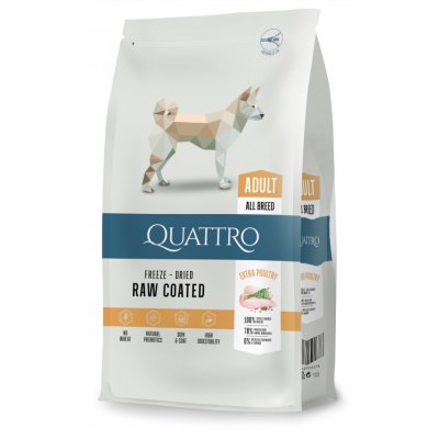 Quattro Premium All Breed Adult Drůbež 3 kg – Zboží Mobilmania