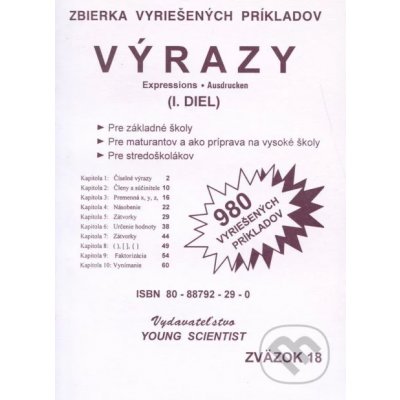 Výrazy I. diel – Hledejceny.cz