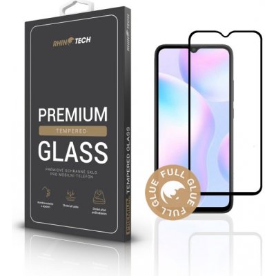 RhinoTech tvrzené 2.5D sklo pro Xiaomi Redmi 9A / 9AT / 9C černá 8596115638440 – Zbozi.Blesk.cz