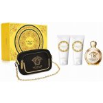 Versace Eros Pour Femme EDP 100 ml + tělové mléko 100 ml + sprchový gel 100 ml + kabelka dárková sada – Zboží Dáma