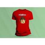 Sandratex dětské bavlněné tričko Roblox červená – Zboží Dáma