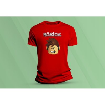 Sandratex dětské bavlněné tričko Roblox červená – Zboží Dáma