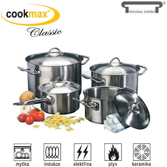 Cookmax Sada hrnců Classic v sadě 8 ks