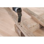 Wolfcraft Bi-metalový ponorný list pily 10mm pro dřevo, kov, sádrokarton, plasty, měkké kovy 3986000 – Sleviste.cz