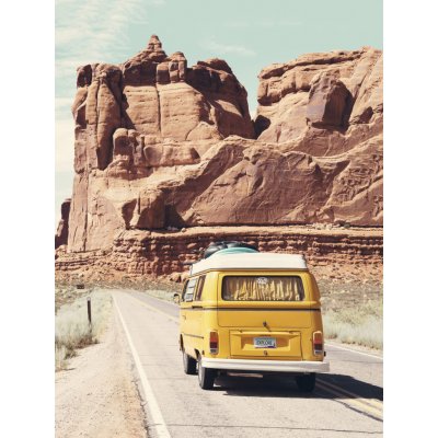 Umělecká fotografie Road Trip, Sisi & Seb, (30 x 40 cm) – Zboží Mobilmania