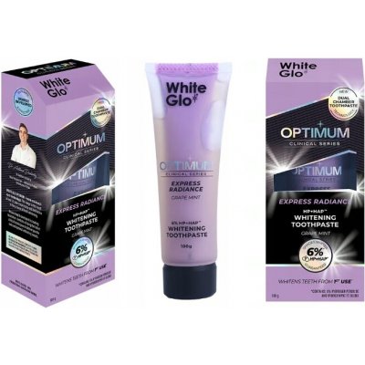 White Glo Optimum Express Radiance 100 g – Hledejceny.cz