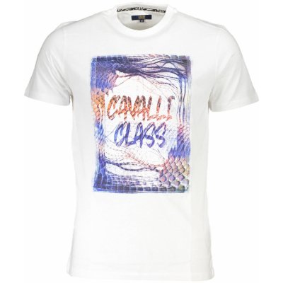 Cavalli Class T-Shirt Short Sleeve man WHITE