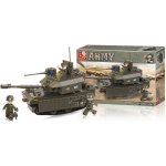 Sluban B0287 Tank ABRAMS M1A2 – Zboží Dáma